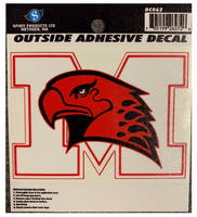 Block M/hawk decal