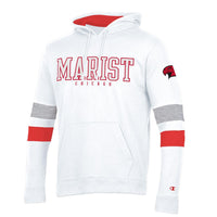 Mens Color-Blocked Sleeve Hoodie